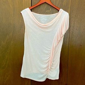 INC Ruffle Sleeveless Top